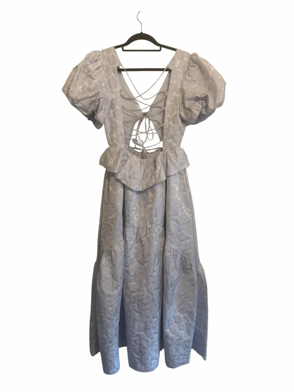 Allina Liu Edessa Jacquard Dress Size M - Picture 7 of 9
